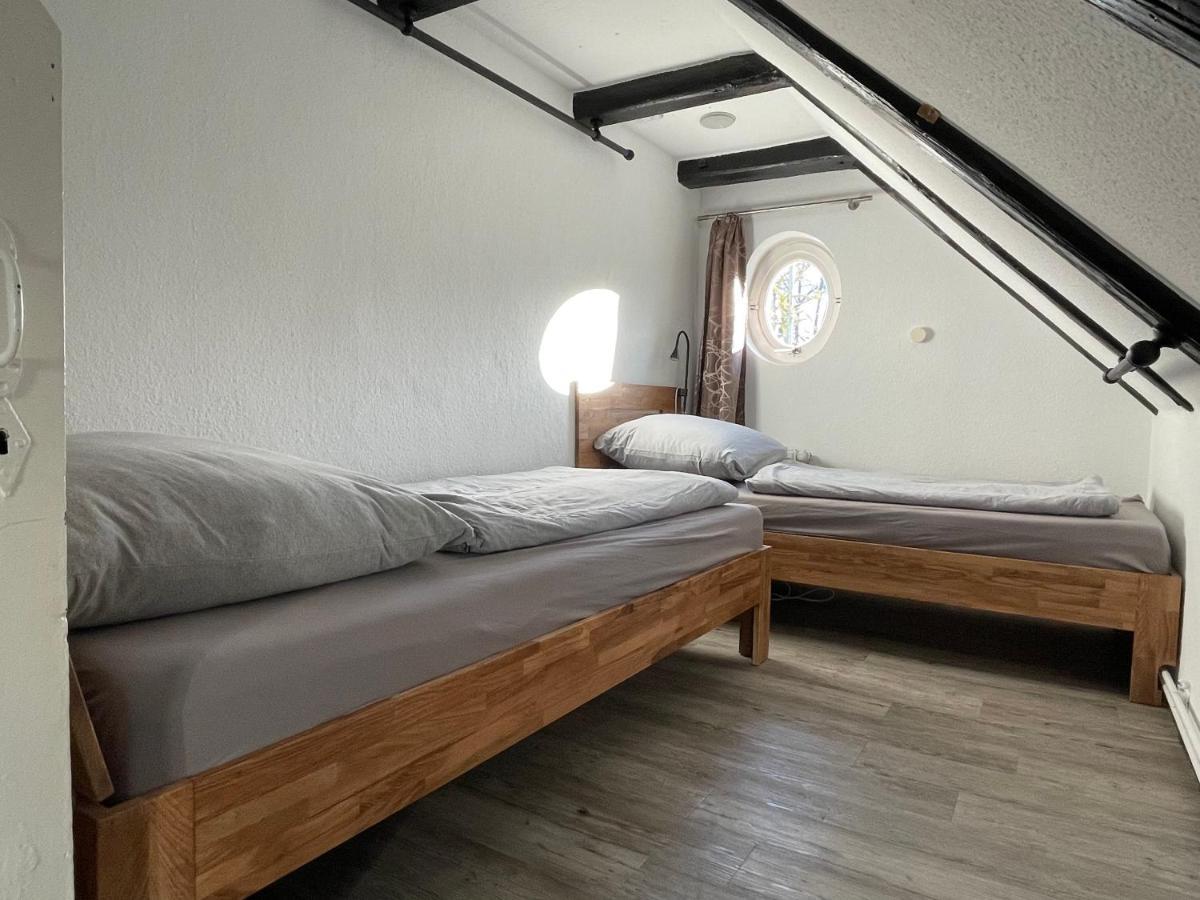 Ferienwohnungen Am Weserdeich 브레머하펜 외부 사진